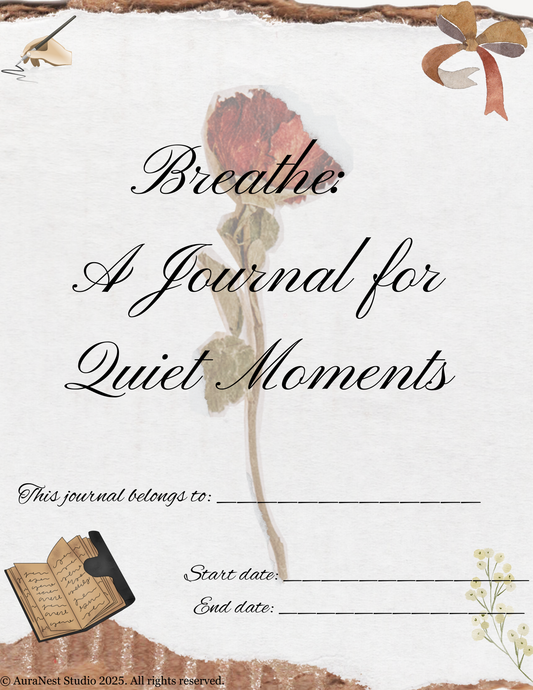 A Journal for Quiet Moments