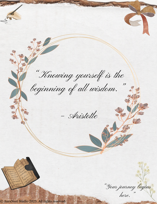 A Journal for Quiet Moments