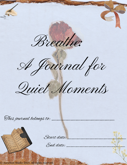 A Journal for Quiet Moments