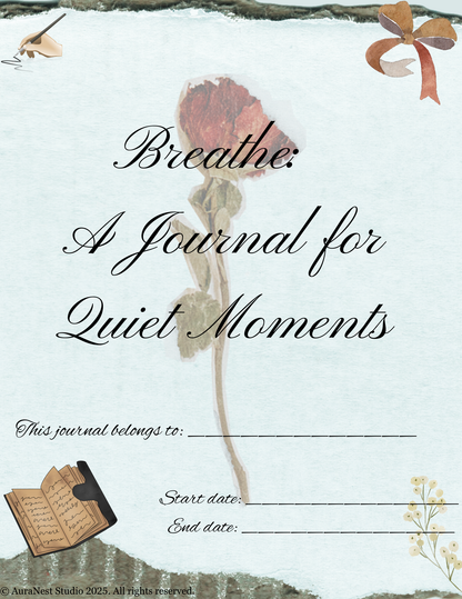 A Journal for Quiet Moments