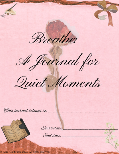 A Journal for Quiet Moments