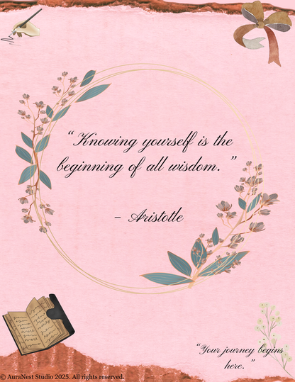 A Journal for Quiet Moments