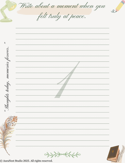 A Journal for Quiet Moments